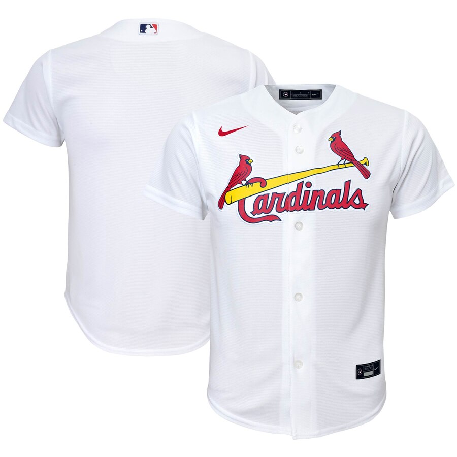 St. Louis Cardinals Nike Youth Home 2020 MLB Team Jersey White